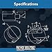 Proven Industries Model 400XL Puck-Lock Set, Made in The USA, Pack of 2, (Blue)