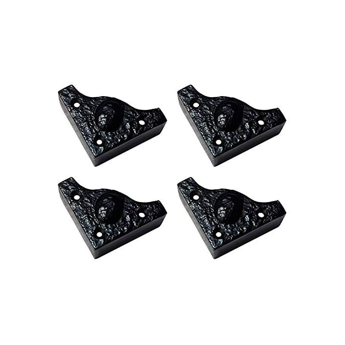 Buy Adonai Hardware "Bamah" Vintage Black Antique Cast Iron Retro L