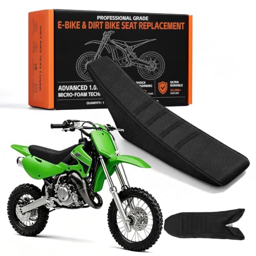 Kistrba Dirt Bike Seat Cover for Kawasaki KX65/KLX110