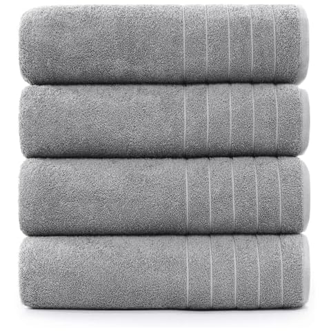 Casa Platino 4 Pack Bath Towels Cover