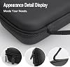 Kit de Accesorios Tuvzylory 3 en 1 para AYN Odin 3, Funda TPU a Prueba de Golpes con Soporte, Bolsa de Almacenamiento EVA y Protector de Pantalla de Vidrio Templado (Negro) 7