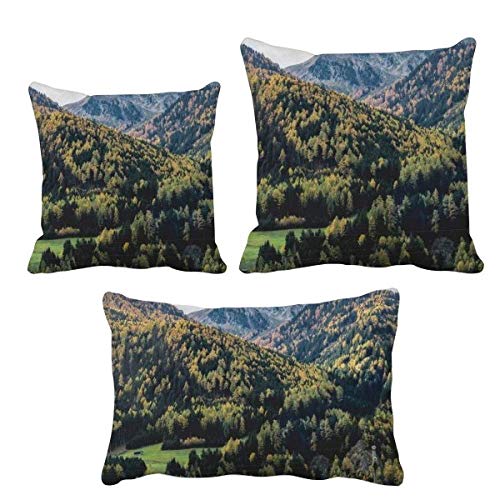 Housse de coussin vert DIYthinker parure de coussin pour décorer un fauteuil - 2
