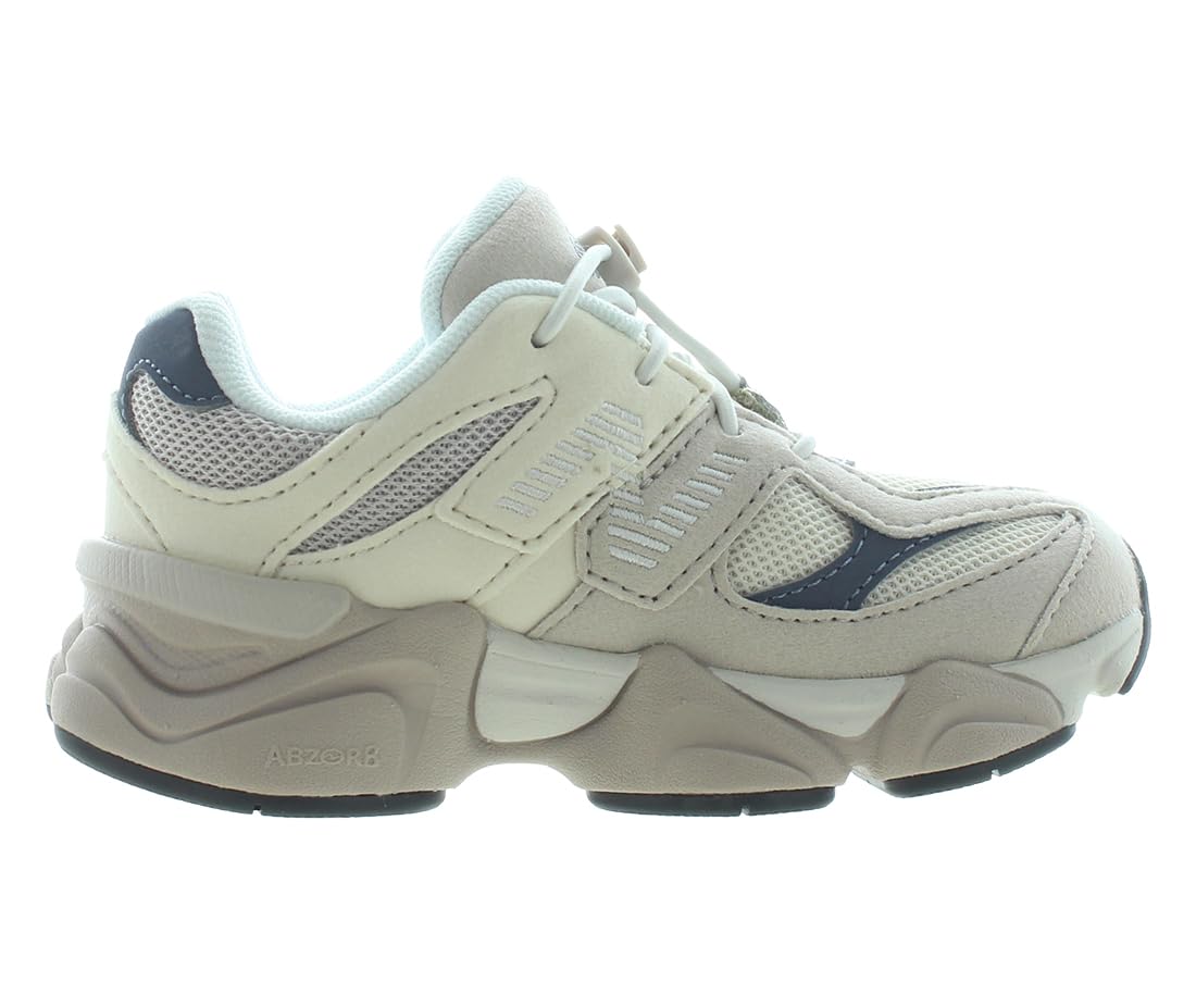 New Balance 9060 Big Kids Shoes (Black Castlerock, 5)