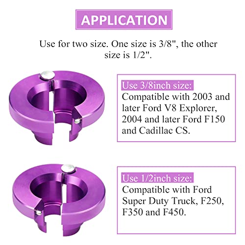 Mekar Disconnect Tool Transmission Oil Cooler Line Disconnect Set Compatible With Ford 3/8" & 1/2"(Pack Of Two) #TOP1