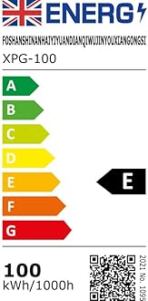 PICAA 100W LED Flood Lights Outdoor, Super Bright Security Lights, IP66 Waterproof Floodlight, Warm White (3500K) Wall Light, Perfect for Garden, Yard, Garage, Patio,Warehouse, Parking Lot