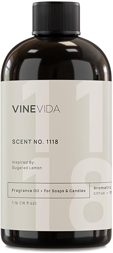 Miniatura 836 de VINEVIDA [4 onzas] Aceite de fragancia de madera de teca de caoba para fabricación de velas y fabricación de jabón, aromas de velas prémium para