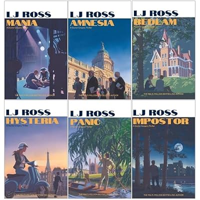 LJ Ross Alexander Gregory Thrillers 6 Books Set