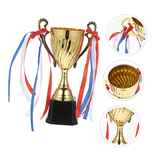 INOOMP 5 Pçs Lembrança Troféus De Fita De Basquete Recompensa Esportes Com Futebol Adultos Meninos A