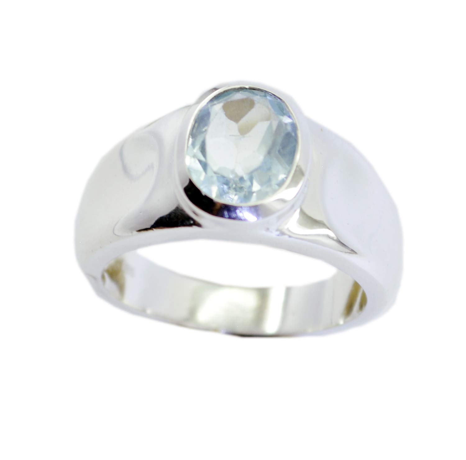 Bague en argent topaze bleue pour sublimer vos tenues d'été - 3