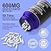 Benfotiamine 600mg Plus 20mg Vitamin B1 | 120 Veggie Capsules | Made in USA | 3rd Party Tested | Fat Soluble Essential Vitamin B1 Thiamine Supplement | Non-GMO | Gluten Free-Vegetarian Friendly