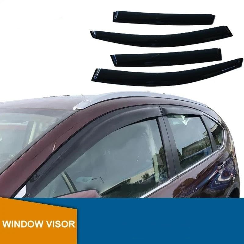 Déflecteurs vitres latérales CR-V 2012-2016 protection pluie vent - 2