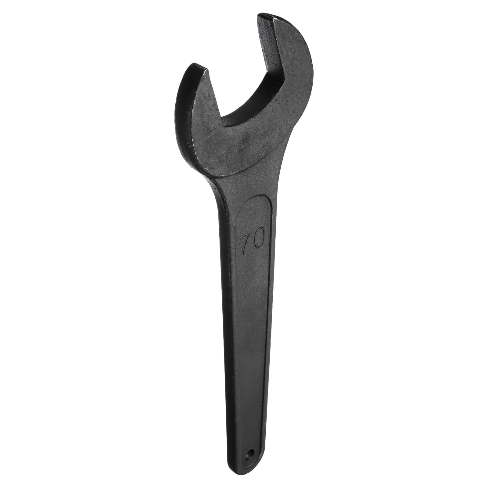 QUARKZMAN Llave De Boca Fija Abierta Individual 70mm Llave De Boca De Acero Al Carbono Grueso Para Reparación Automotriz Y Ensamblaje De Muebles Negro