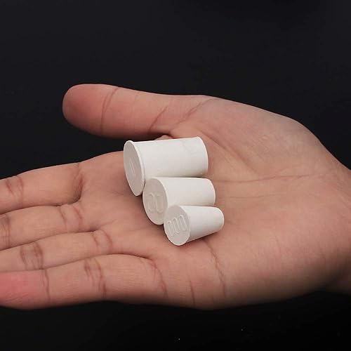 Miniatura 4 de Paquete de 29 tapones de goma maciza 000#-7# (10 tamaños surtidos)