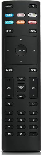 Smartby New Xrt136 Remote Control Works Vizio D24f F1 D43f F1 D50f F1 E43 E2 E60 E3 E75 E1 M65 E0 M75 E1 P55 E1 P65 E1 P75 E1 More