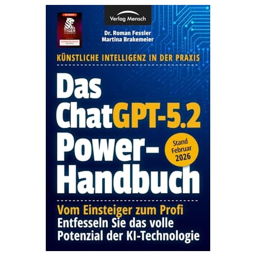 Das ChatGPT Powerhandbuch - Entfesseln Sie das volle Potenzial der KI-Technologie - Künstliche Intelligenz in der Praxis: Prompting, Plugins, Custom Instructions & Advanced Data Analysis