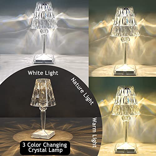 Marspeeder SNOWDOOL Crystal Table Lamp Touch Control Crystal Rose Lamp thumb #3