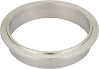 XRMXF 304 Rozsdamentes V-Sávos Gyorscsatlakozó Bilincs Szett 38mm Kipufogóhoz 8