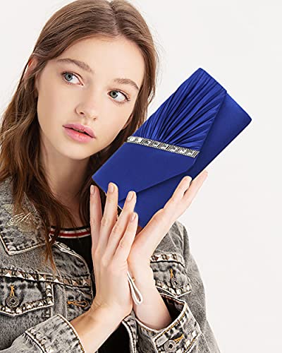 Image of Goclothod Evening Clutch Handbag Women Fashion Crossbody Shoulder Bag Chain Purse