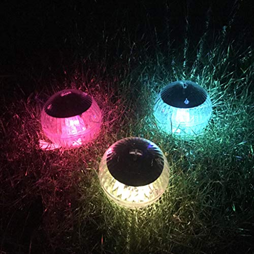 siwetg De kleur op zonne-energie verandert de drijvende bol van de led en schakelt de tuin buiten aan. - Image 6