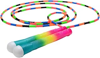 Bead Festival Beaded Jump Rope for Kids Skipits for Kids Beaded Segment Jump Rope Jump Ropes Beaded Colorful Jump Rope Korean Version Size Beads Child Jump Rope