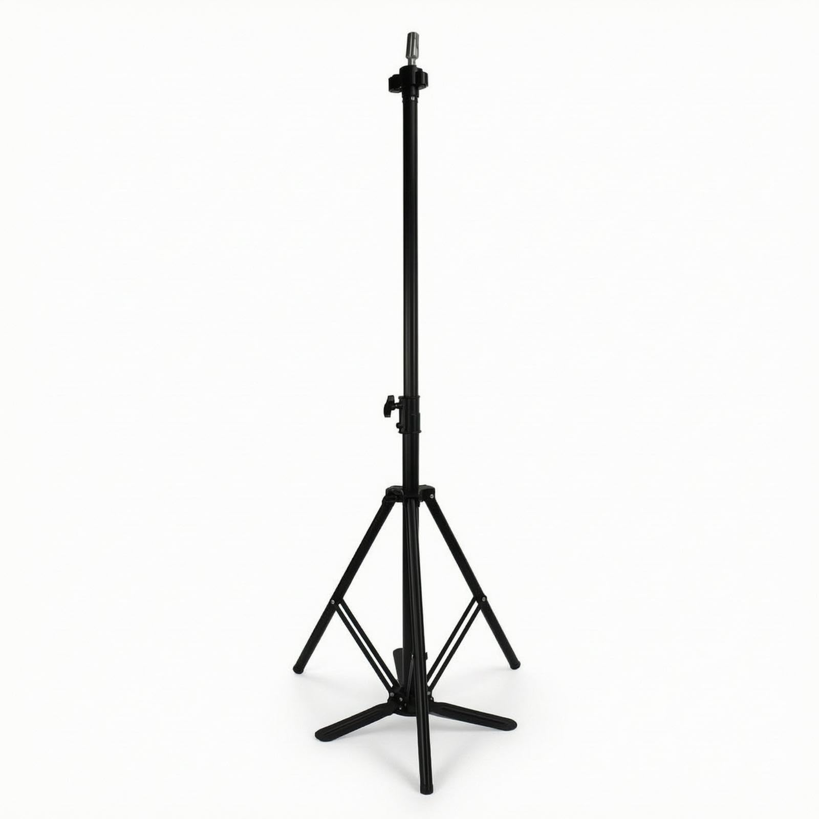 Practice Head Stand Mannequin Head Tripod Height Adjustable Hairpiece Stand with Tripod Base for Cosmetology Students, Hair Styling-image-40