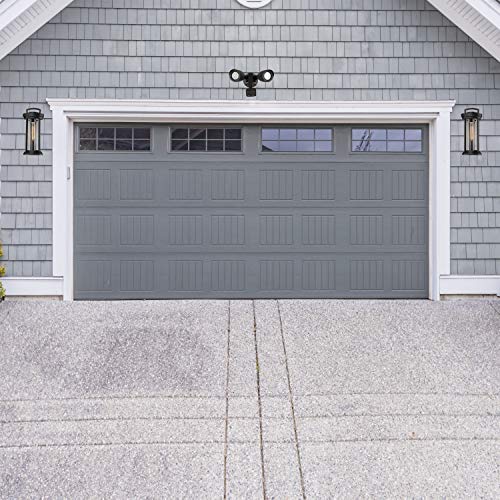 Satco 65/715 Dual Bullet-Head Security Flood Light, with Motion Sensor, 3000K, Black by Satco - Image 3