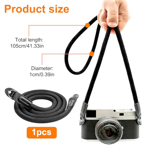 Gaomoeny pasek na aparat z szybkim zapięciem, 105cm pas do aparatu pas do noszenia, pasek na aparat z szybkim zapięciem, regulowany pasek na ramię pasek na aparat do lustrzanek SLR DSLR