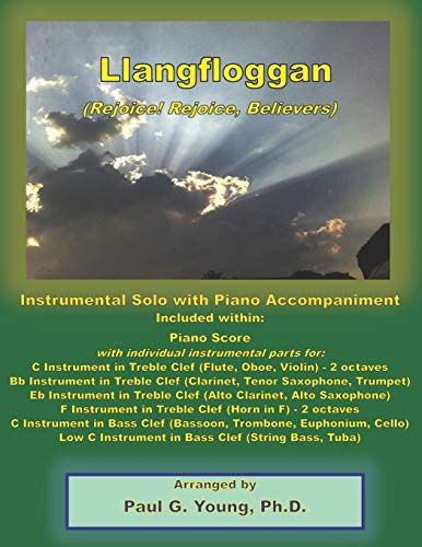 Llangfloggan (Rejoice! Rejoice, Believers): Instrumental Solo with Piano Accompaniment: 5