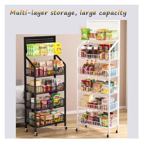 Étagère à snacks à 4 niveaux pour supermarché et commerce - 5