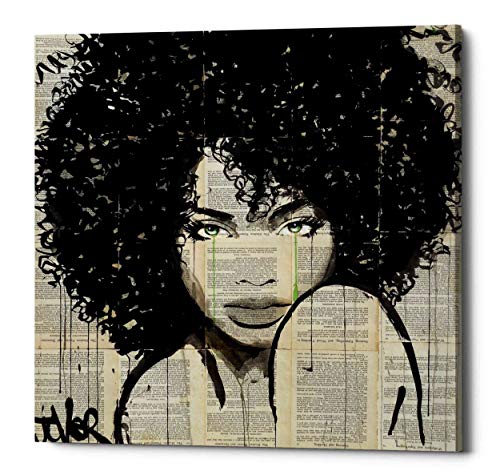 Epic Graffiti 'Angel' by Loui Jover, Canvas Wall Art, 26"x26"