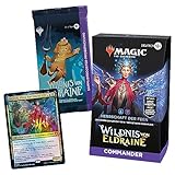 SAMMLE KARTEN MIT BESONDEREM KARTENDRUCK – Jedes Deck enthält außerdem eine Sammler-Booster-Probepackung mit 2 Karten, die über einen besonderen Kartendruck aus dem Set Wildnis von Eldraine verfügen, darunter 1 seltene oder sagenhaft seltene Karte und mindestens 1 traditionelle Foilkarte ohne Rand