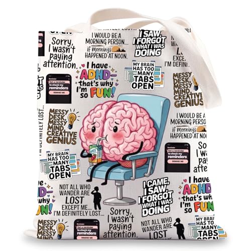 Cadeau de chirurgie cérébrale idéal sous forme de grand sac en toile LEVLO