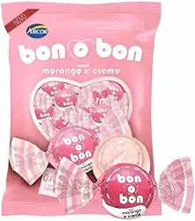 Wafer Bonobon Morango 50 unidades de 15g