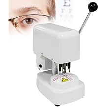 Lens Drilling Machine, 3 Hole Punching Equipment for Optical Shops and Vision Testing Centers with High Frequency Drill Bit
