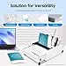 A3 2-in-1 Booklet Maker & Folding Binding Machine, 110V 60W High-Speed Document Finishing Equipment, 5.83×8.27–11.69×16.54 Inch Format, 200–300 Books/H Output for Home, School, Office & Church Use