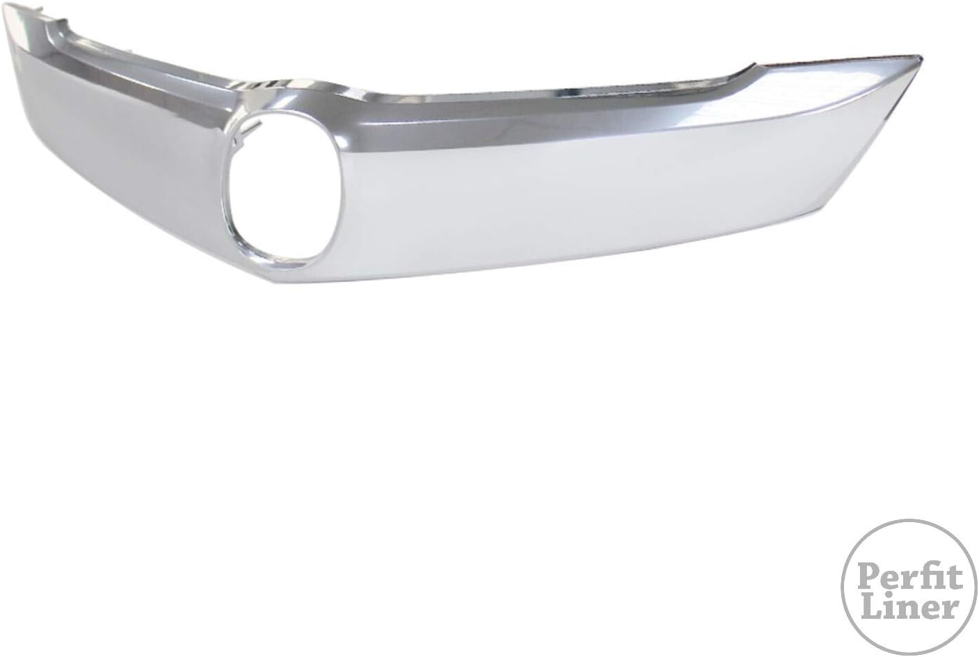 Perfit Liner New Replacement Parts Front Satin Nickel Grille Grill Molding Compatible With ACURA TLX Fits AC1210118 75125TZ3A01