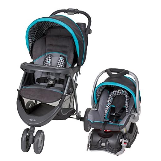 Baby Trend EZ Ride 5 Travel System, Hounds Tooth