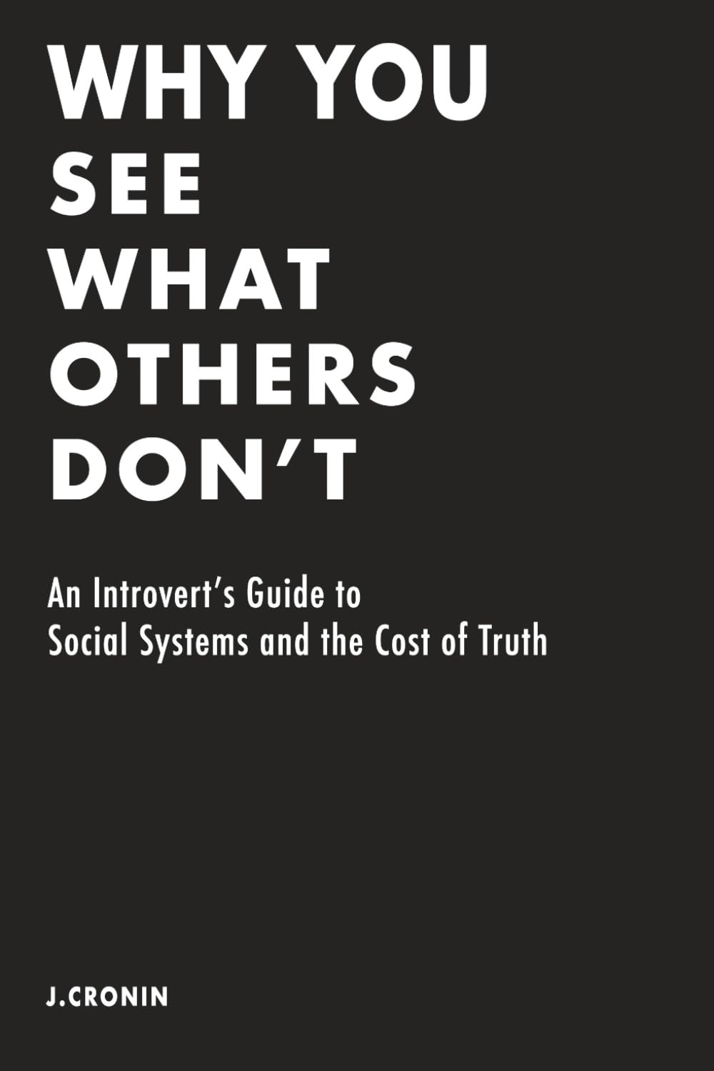Why You See What Others Don’t: An Introvert’s Guide to Social Systems and the Cost of Truth