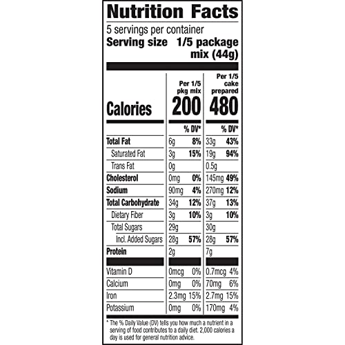 Godiva Chocolatier Brownie Cheesecake Swirl Cake Mix, 7.7 oz box