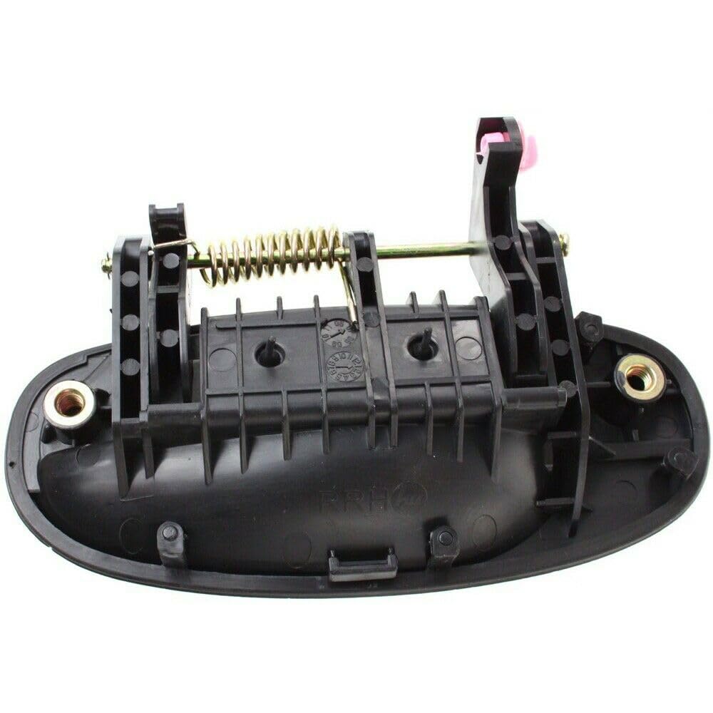 Amazon.com: QYGCHUSIN Car Door Handle Exterior Rear Black Without  