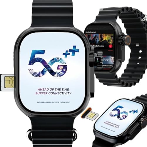 Smartwatch Relógio Inteligente 5G Ultra 3 AI, 16GB, com Pulseiras...
