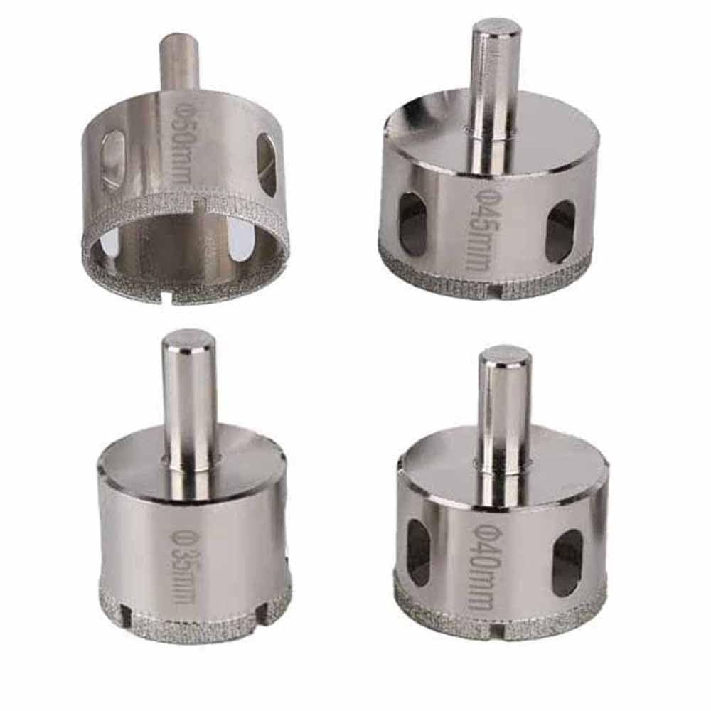 See full amazon price history chart for UPTODATETOOLS 4Pcs 35/40/45/50mm Glass Core Hole Saw Diamond Coated Hole Saw Drill Bits For Tile Marble Glass Ceramic Drilling Tools UPTODATETOOLS 4Pcs 35/40/45/50mm Glass Core Hole Saw Diamond Coated Hole Saw Drill Bits For Tile Marble Glass Ceramic Drilling Tools (B0D768GW95) Amazon Price History, Amazon Price Tracker