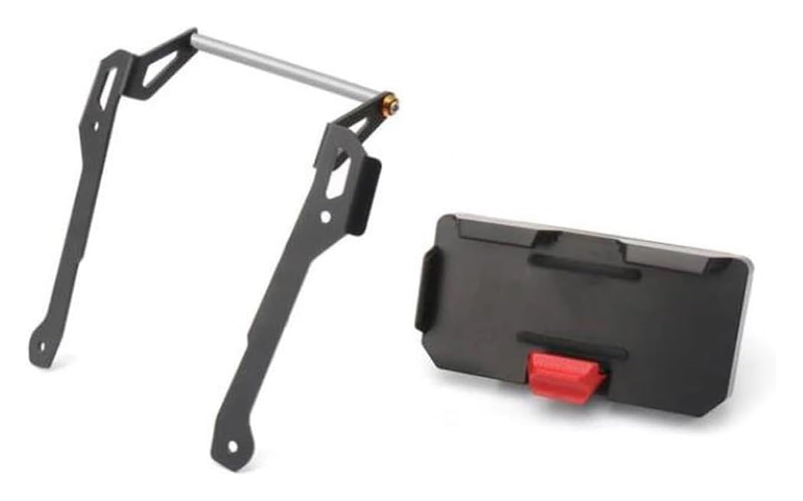 Soporte de navegación para teléfono móvil para VOGE para 525DSX 2023-2025 A Prueba Golpes Motocicleta Teléfono Móvil Y Navegación GPS Soporte De Expansión Barra Transversal(Black 2,12MM)