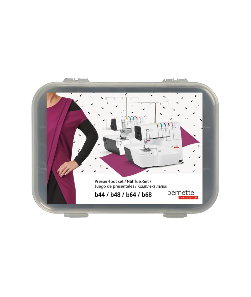 Pieds-de-biche Bernette B44 B48 B64 robustes en acier pour une stabilité de couture maximale
