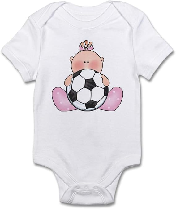 CafePress Lil Soccer Baby Girl Baby Bodysuit Amazon.co.uk Clothing