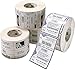 Zebra Technologies 72372 All-Te MP Paper Label, Thermal Transfer, 3.25" X 5831", 3" Core, 8" Outer Diameter, Not Perforated (Pack of 6)