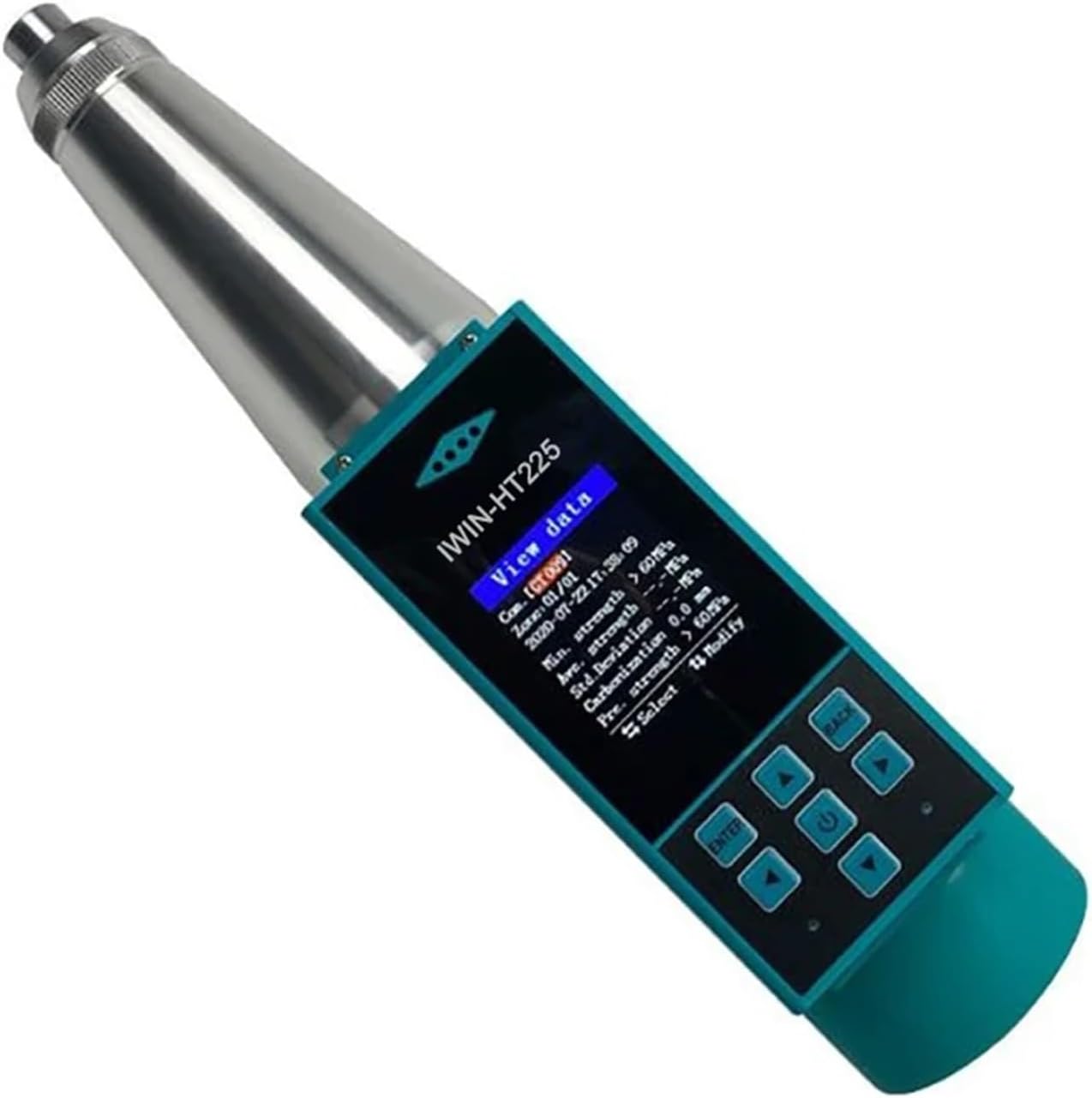 Concrete Rebound Tester Rebound Impact Testing Hammer High Strength Digital Display Concrete Testing Hammer Rebound Hammer