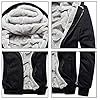 FEegar Men's Hooded Pullover with Anarchy Sons Print and Zipper Long Sleeve Hooded Jacket Winter Warm Fleece interior sweatshirt Plus Thickn Fleece Jacket Sweat Jacket with Hood(Black,4XL) #3
