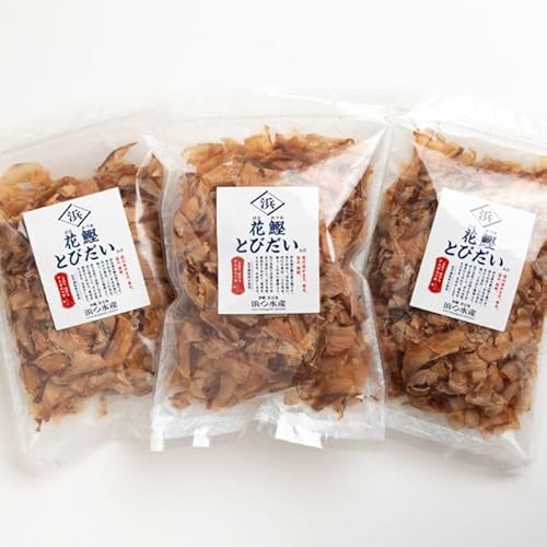 [浜口水産] 旨味、超絶。花かつお とびだい(約100g×3袋)(AD105)|鰹 カツオ 鰹節 削り節 出汁 沖縄県 宮古島市 伊良部島 人気