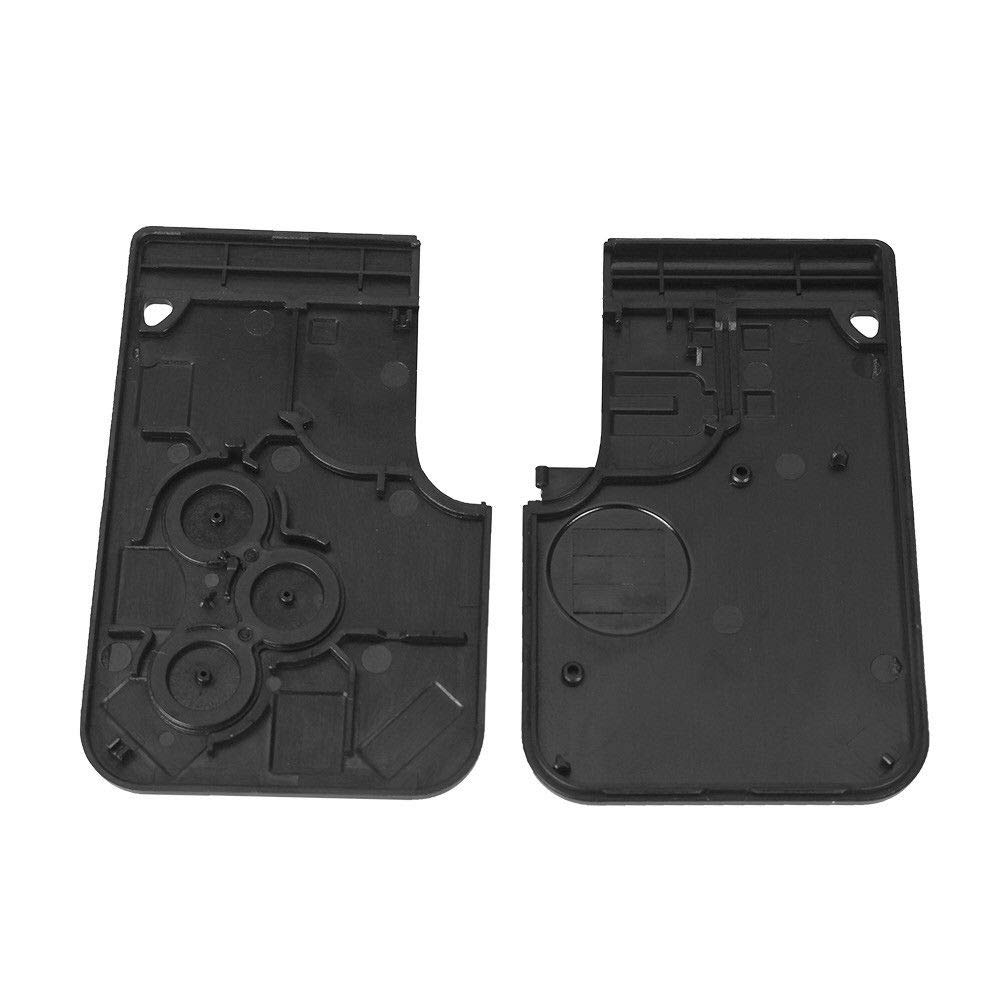 Cover Telecomando Renault - Per Megane, Koleos, Scenic, Clio, Laguna - Keyless, 4 Tasti, Portachiavi Pelle